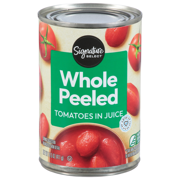 Signature SELECT Tomatoes, in Juice, Whole Peeled