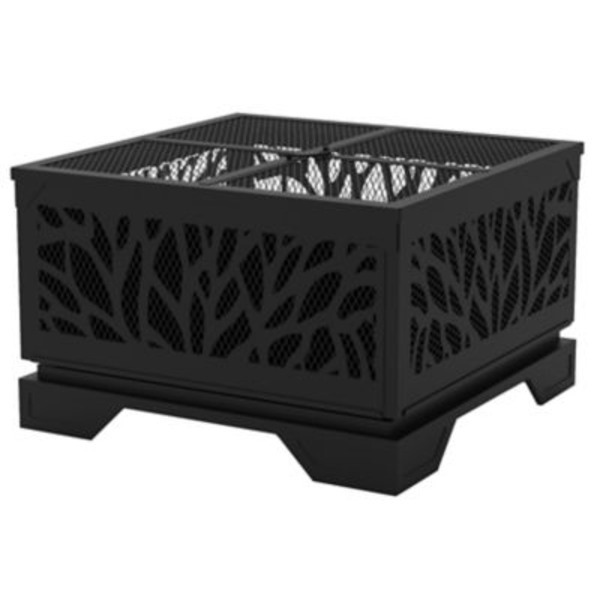 Bond 26 in. Havenwood Square Wood-Burning Fire Pit