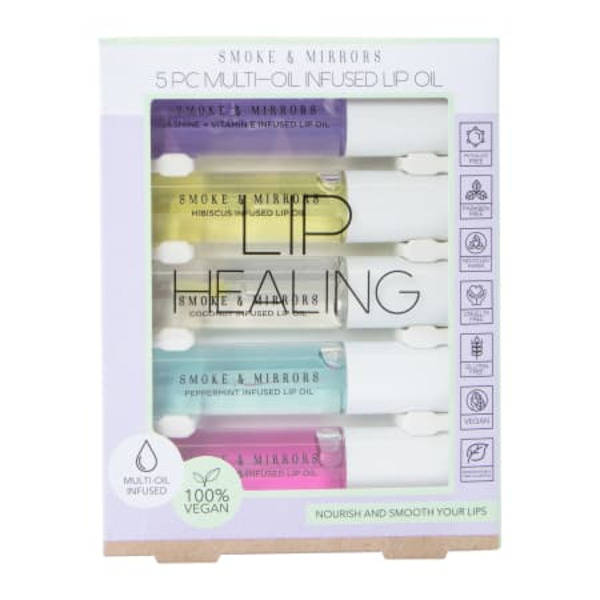 Smoke & Mirrors Multi-Oil Infused Lip Oil Set