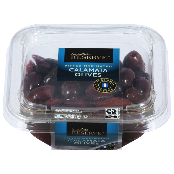 Signature Reserve Calamata Olives, Pitted Marinated