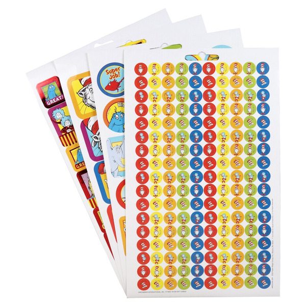 Dollar Tree Teaching Tree Dr. Seuss Sticker Book Same-Day Delivery ...