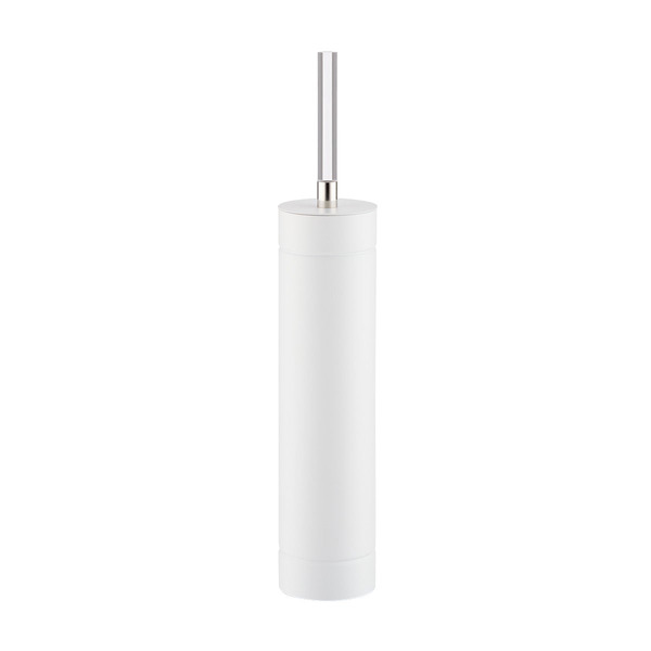 Aura Toilet Brush, 3-1/4 x 17-1/4 in - White