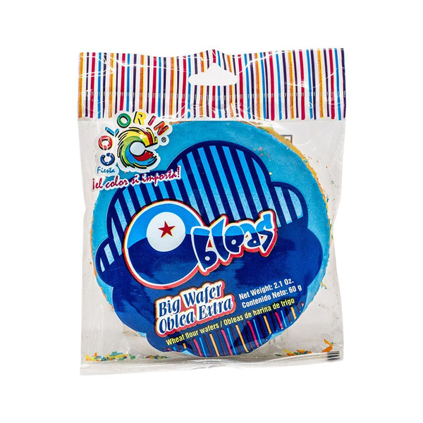 Colorin Obleas Extra Big Wheat Flour Wafers Same-Day Delivery | El