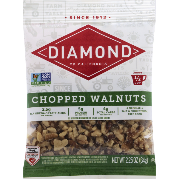 Diamond Walnuts, Chopped