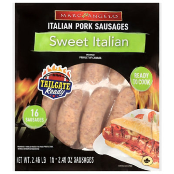 Marcangelo Italian Sweet Italian Pork Sausages