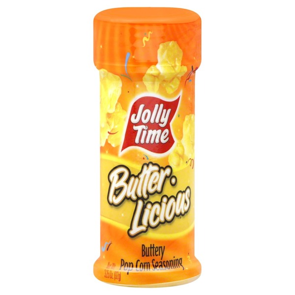 Jolly Time Pop Corn Seasoning, Buttery, Butter Licious (3.25 oz