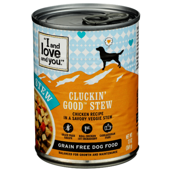 I And Love And You Cluckin Good Stew Wet Dog Food Same-Day
