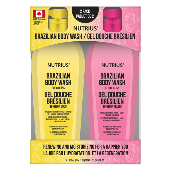 Nutrius Brazilian Body Wash