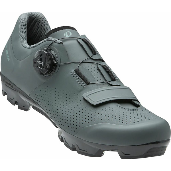 PEARL iZUMi Women's Expedition Cycling Shoes, Size 38 - Urban Sage & Pale Pine Plaid
