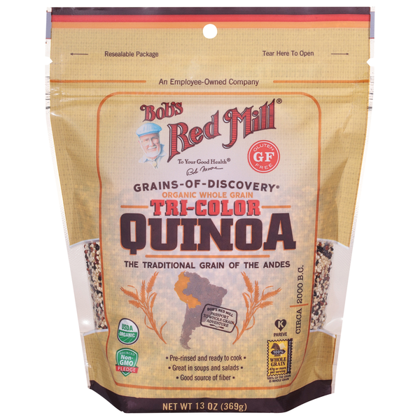 Bob's Red Mill Tri-Color Quinoa Grain, Organic Same-Day Delivery