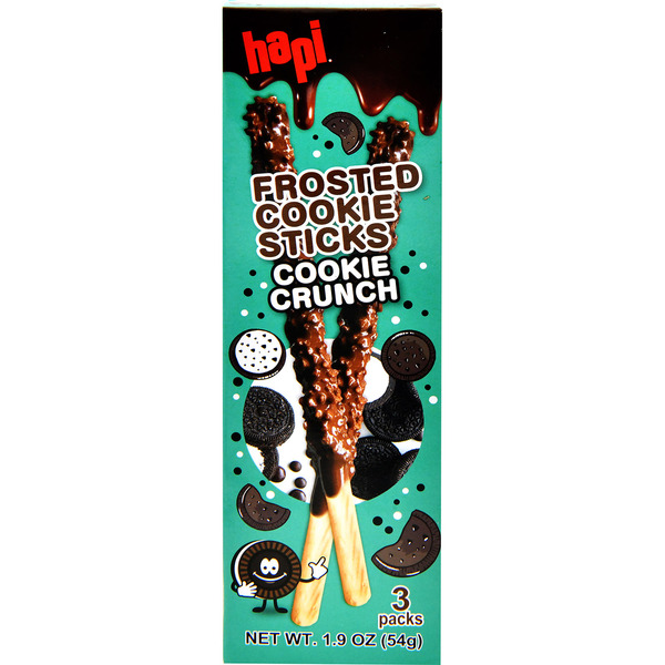 Hapi Snacks Cookie Sticks, Frosted, Cookie Crunch