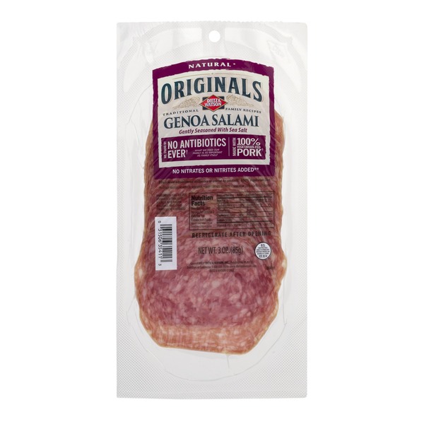 Originals Natural Genoa Salami (3 oz) Instacart