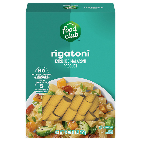 Food Club Ricotta Food Club Rigatoni Same-Day Delivery or Pickup | Cash Wise Foods