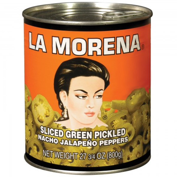 La Morena - Sliced Jalapenos - 12/28 oz Can