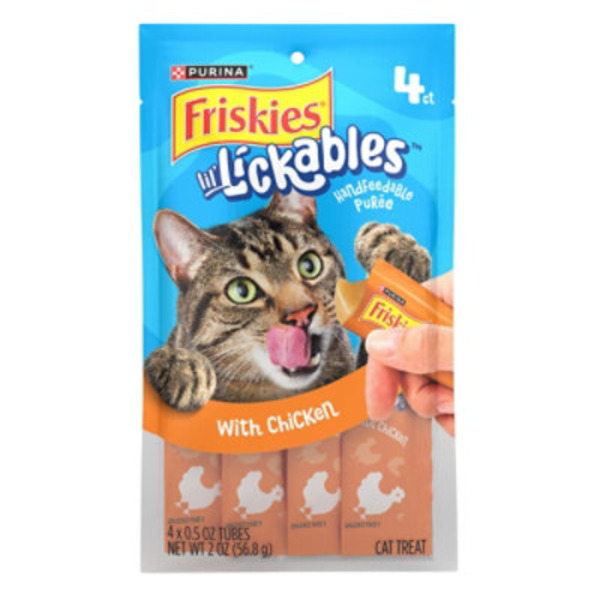 Purina Friskies Purina Friskies lil’ Lickables With Chicken Lickable Cat Treats