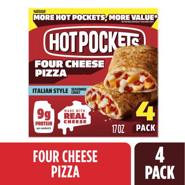 Hot Pockets Four Cheese Pizza Same-Day Delivery or Pickup | Cub