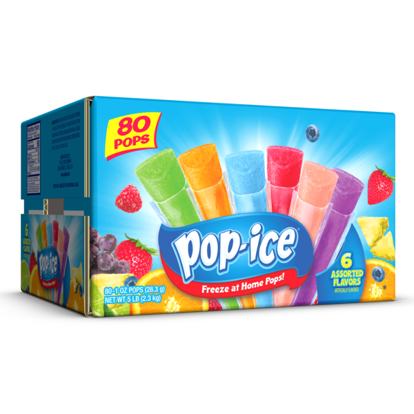 Jewel-Osco Pop-Ice Assorted Freezer Bars Same-Day Delivery or