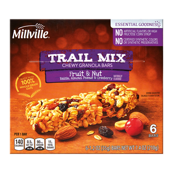 Millville Fruit & Nut Trail Mix Bar