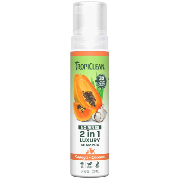 Tropi Clean Papaya & Coconut Waterless Shampoo