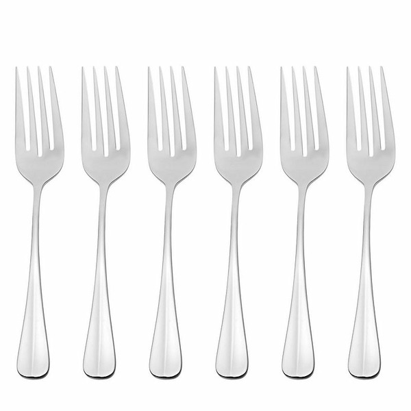 Oneida Savor Stainless Steel Salad Fork Set - Silver