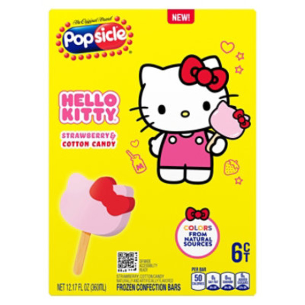 Popsicle Frozen Confection Bars