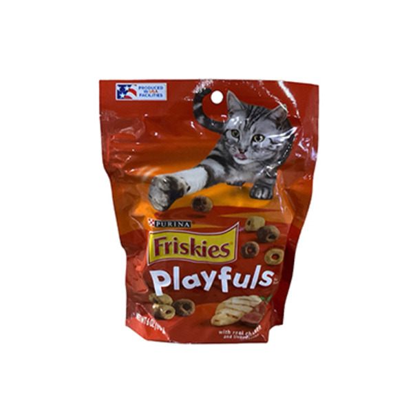 Purina Friskies Playfuls With Chicken and Liver Flavor Cat Treats