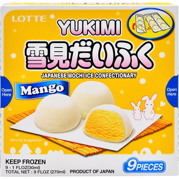 Lotte Yukimi Mango Mochi Dessert