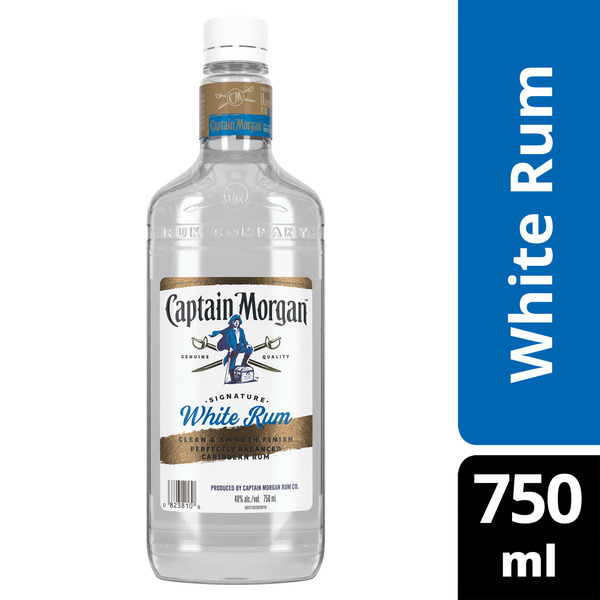Captain Morgan White Rum Same-Day Delivery or Pickup | Cub Beer
