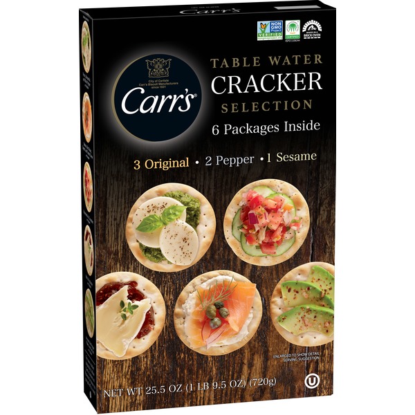 Costco Carr's Table Water Crackers, Baked Snack Crackers, Party Snacks