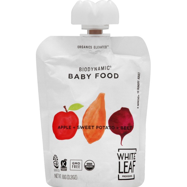 white leaf baby food