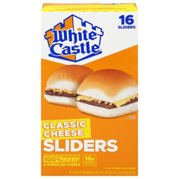 White Castle Classic Cheese Sliders