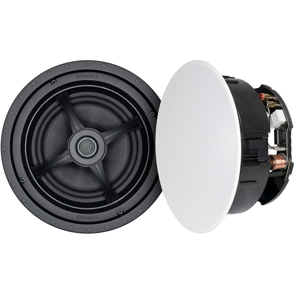 Sonance 8" Paintable White 2-Way In-Ceiling Speakers