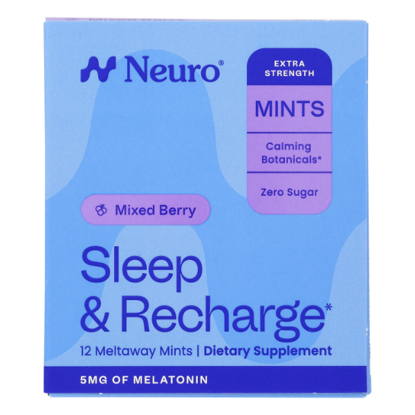 Neuro Mints Sleep & Recharge Extra Strength Mixed Berry Same-Day