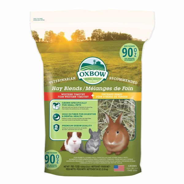 Oxbow Western Timothy & Orchard Grass Hay Blend For Small Animals