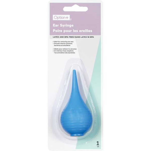 OPTION+ Ear Syringe Same-Day Delivery | Rexall