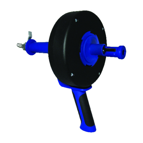 Cobra 1/4" x 25' Pistol Grip Power Drum Drain Auger