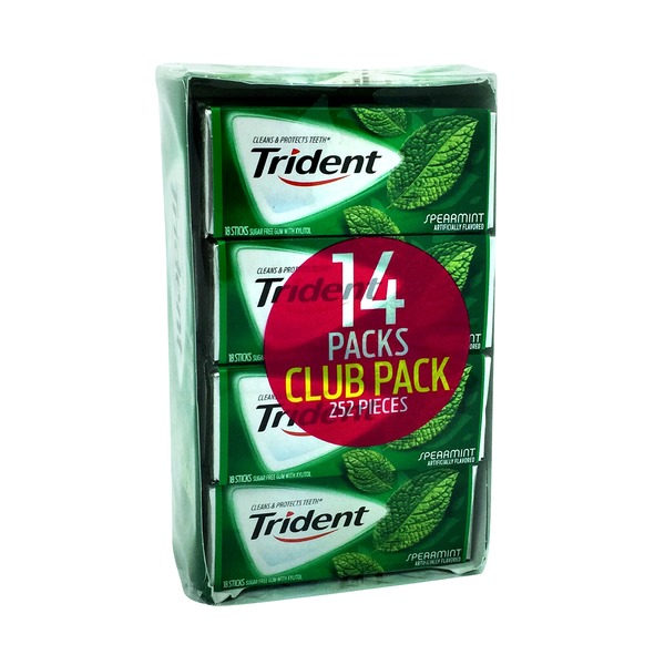 Trident Spearmint Gum Club Pack (18 ct) from Costco Instacart
