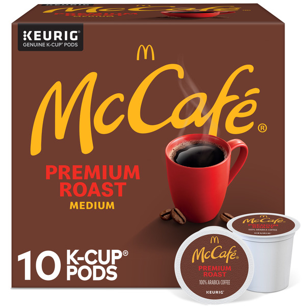 McDonald’s McCafé Premium Roast Medium Coffee K-Cup Pods