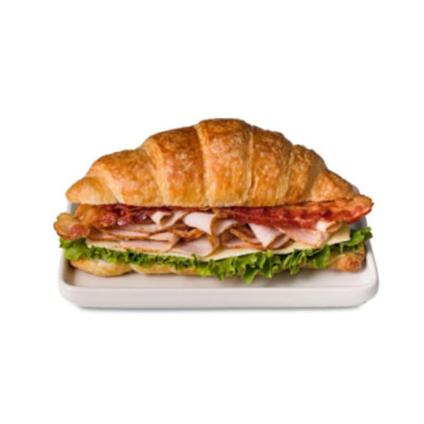 Dietz & Watson Self Service Cold Ready Made Turkey Bacon Croissant Sandwich