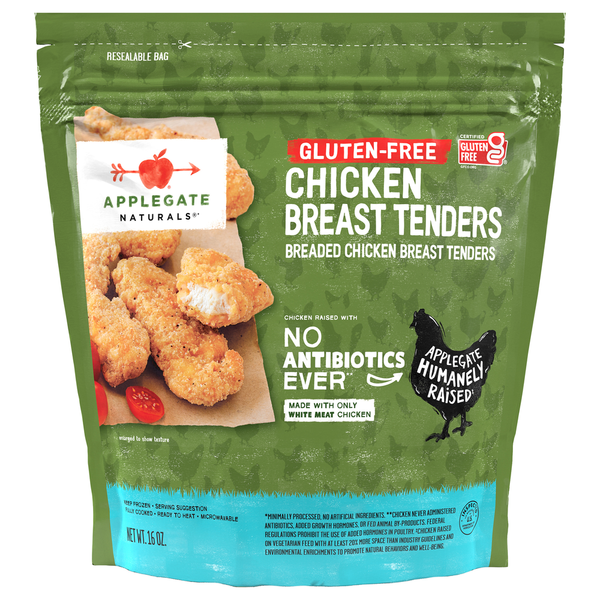 Applegate Gluten-Free Breaded Chicken Breast Tenders (Frozen)