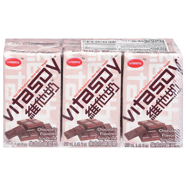 Vitasoy Soy Drink, Chocolate Flavored