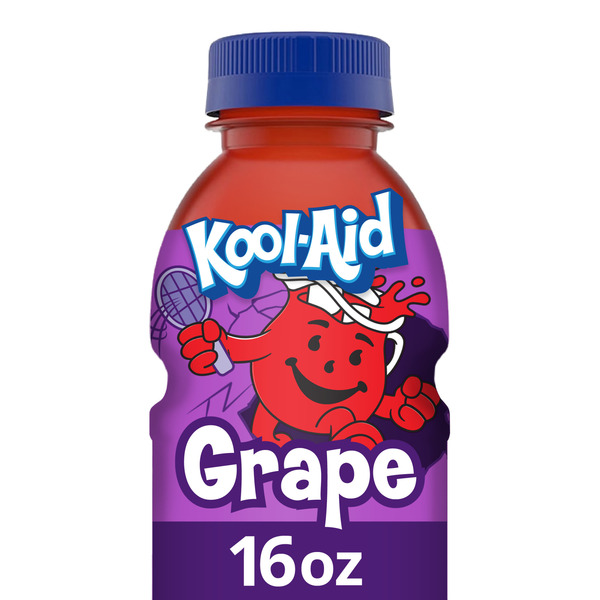 Kool-Aid Grape Artificially Flavored Kids Soft Drink Bottles Same