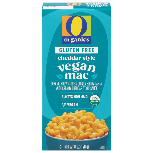 O Organics Gluten Free Cheddar Style Vegan Mac