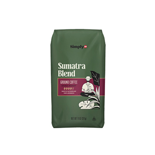 SimplyGO Sumatra Ground Coffee