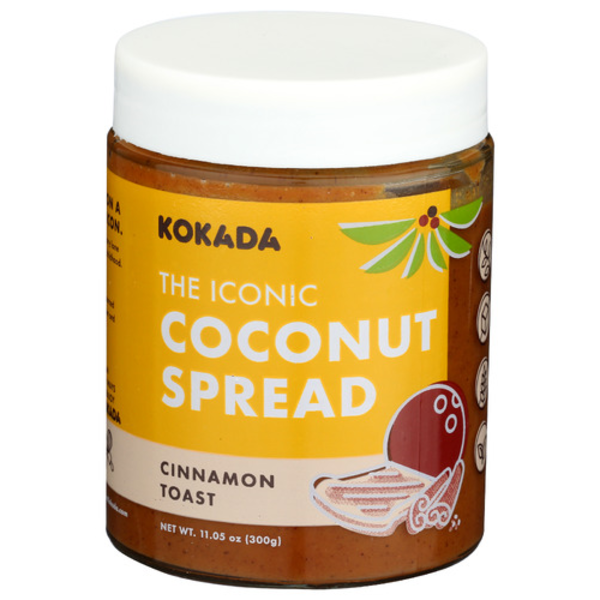 Kokada Organic Cinnamon Toast Iconic Coconut Spread Same-Day