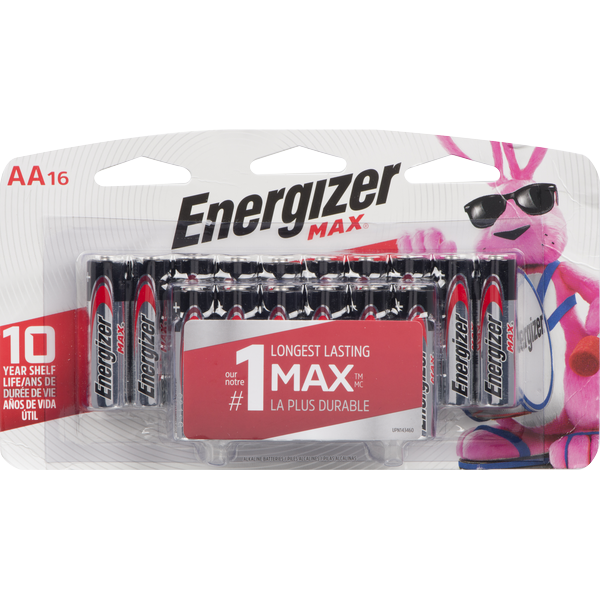 あああ　プラチナ Energizer Max Alkaline AA Batteries Same-Day Delivery | Rexall