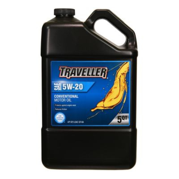Traveller 5 qt. SAE 5W-20 Conventional Motor Oil