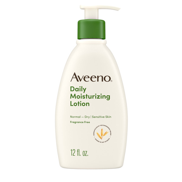 Aveeno Daily Moisturizing Body Lotion, Dry Skin, Fragrance Free