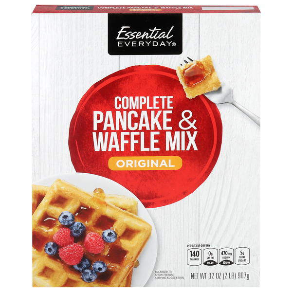Essential Everyday Pancake & Waffle Mix, Complete, Original