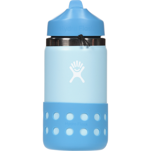 Hydro Flask Kids' Wide Mouth Bottle With Straw Lid Boot Same-Day